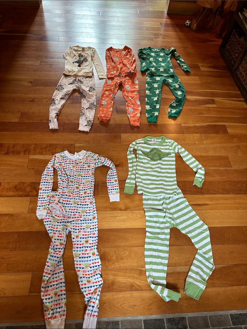 Star Wars Hanna Andersson Five PJ sets!